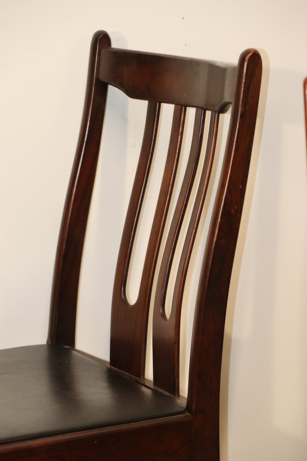 Série de 6 chaises scandinave en palissandre, 1960