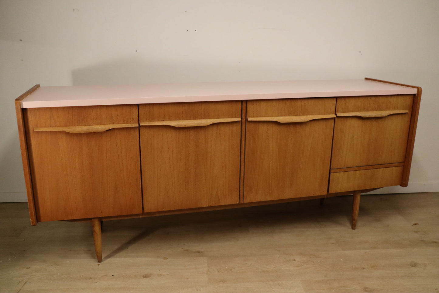 Enfilade vintage en teck années 60