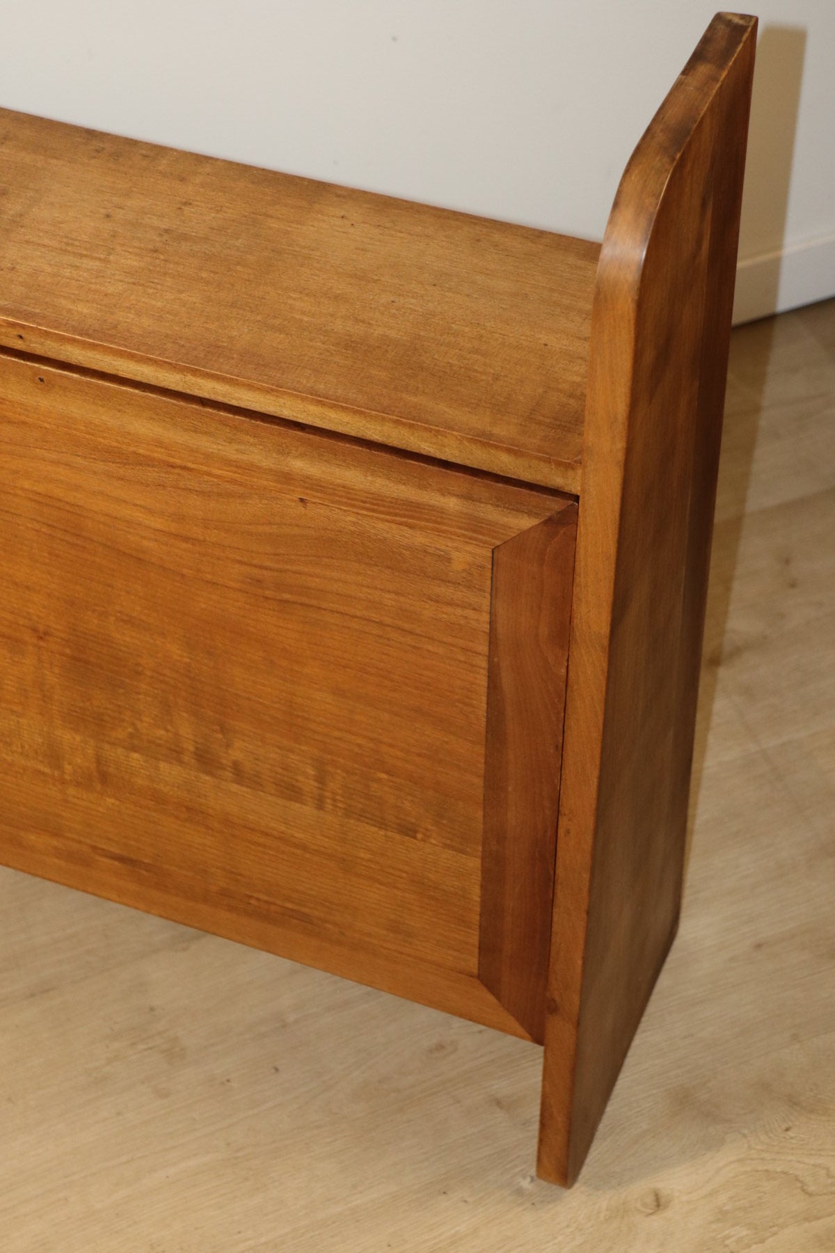 Secrétaire mural vintage en bois, 1950