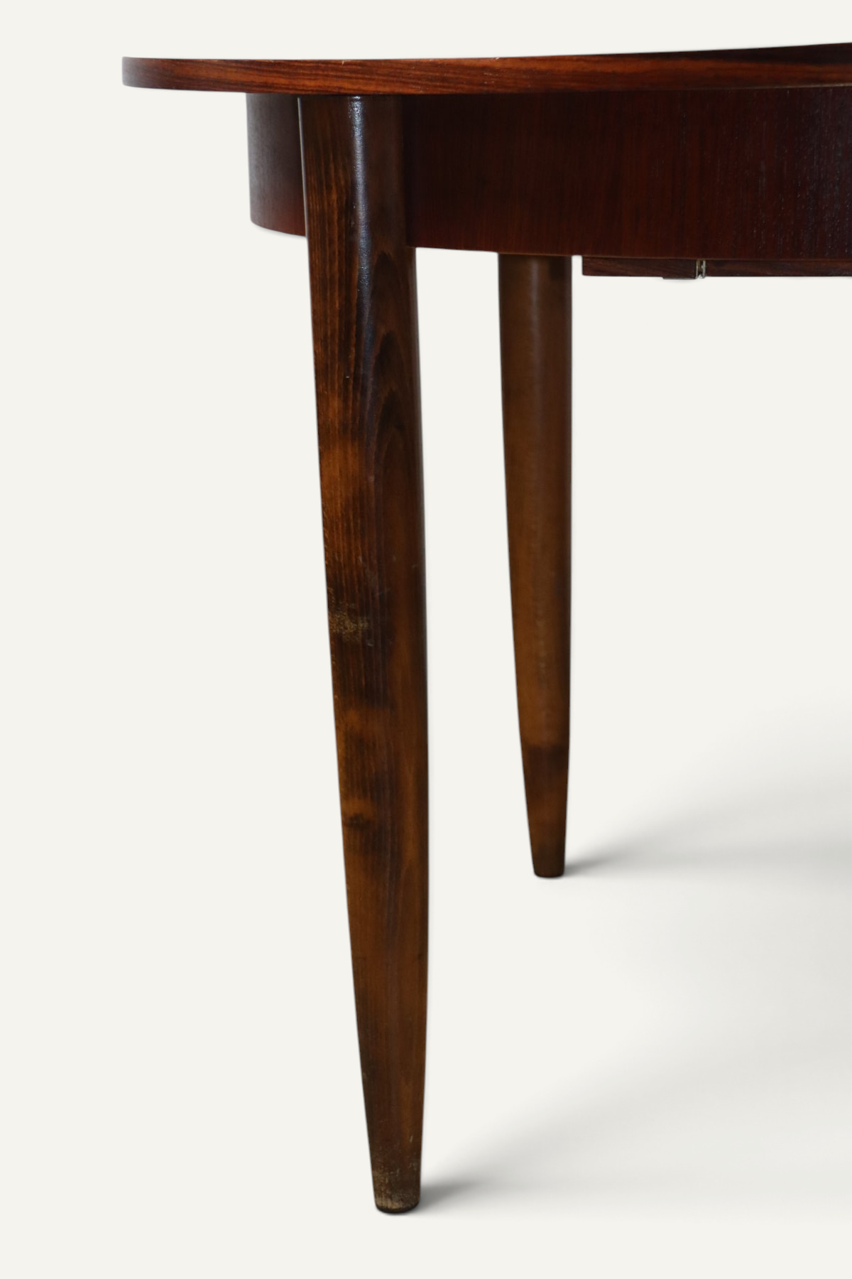 Table de repas extensible en teck, années 1960