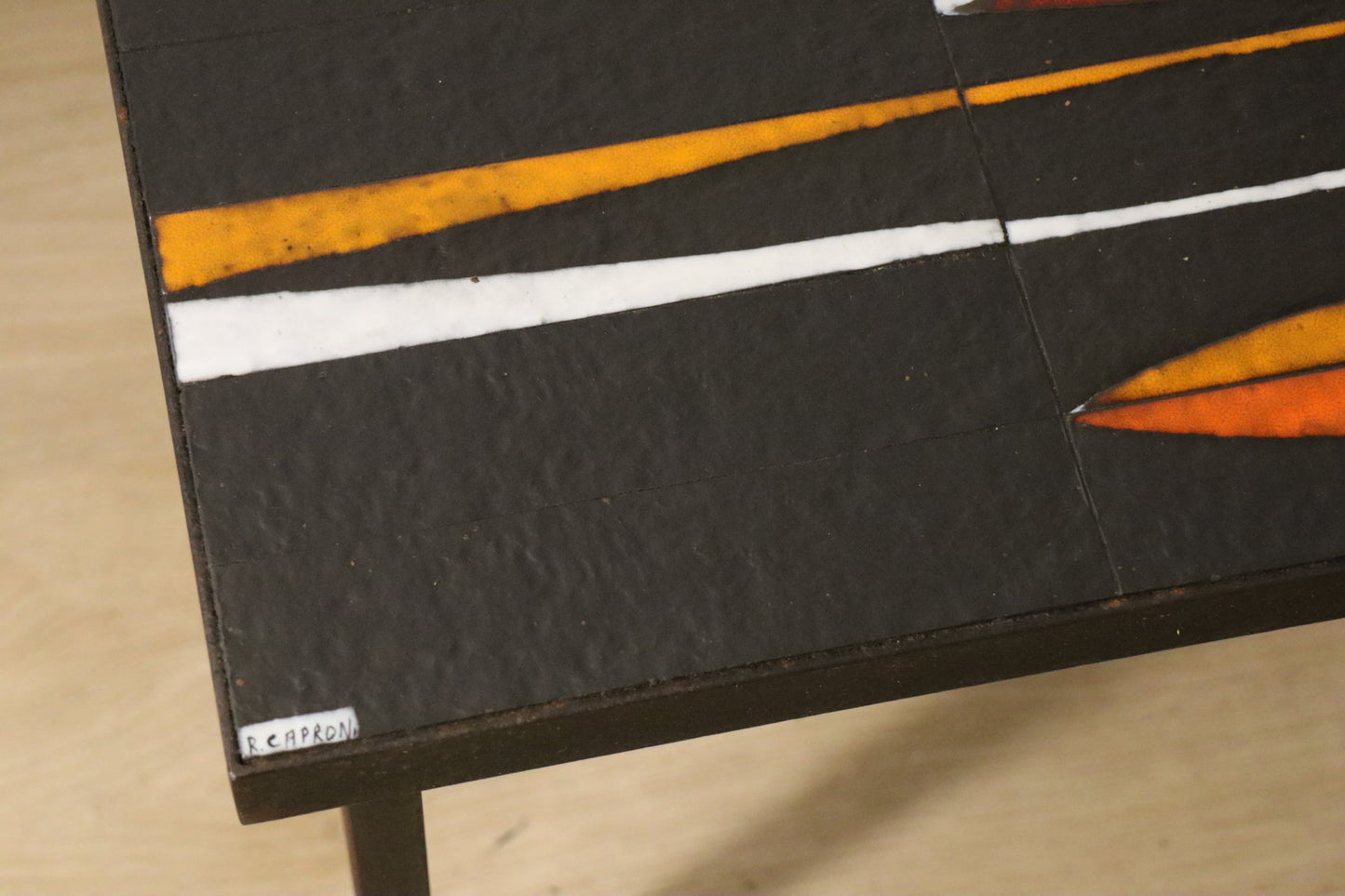 Table basse en céramique de Roger Capron, 1960