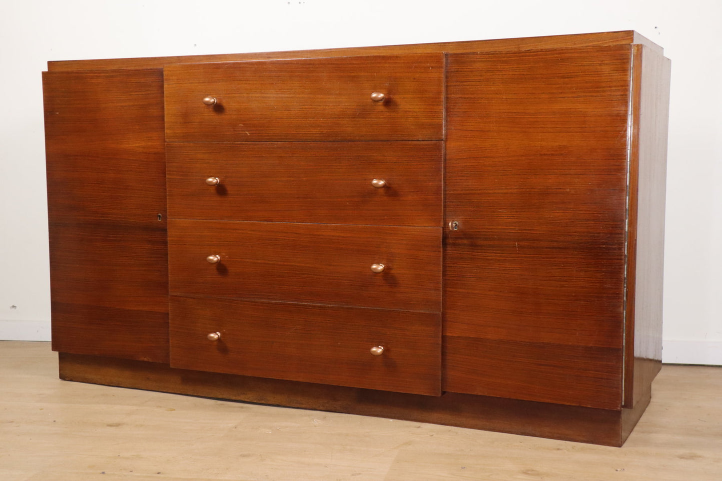 Enfilade Art Déco en palissandre – Années 40/50
