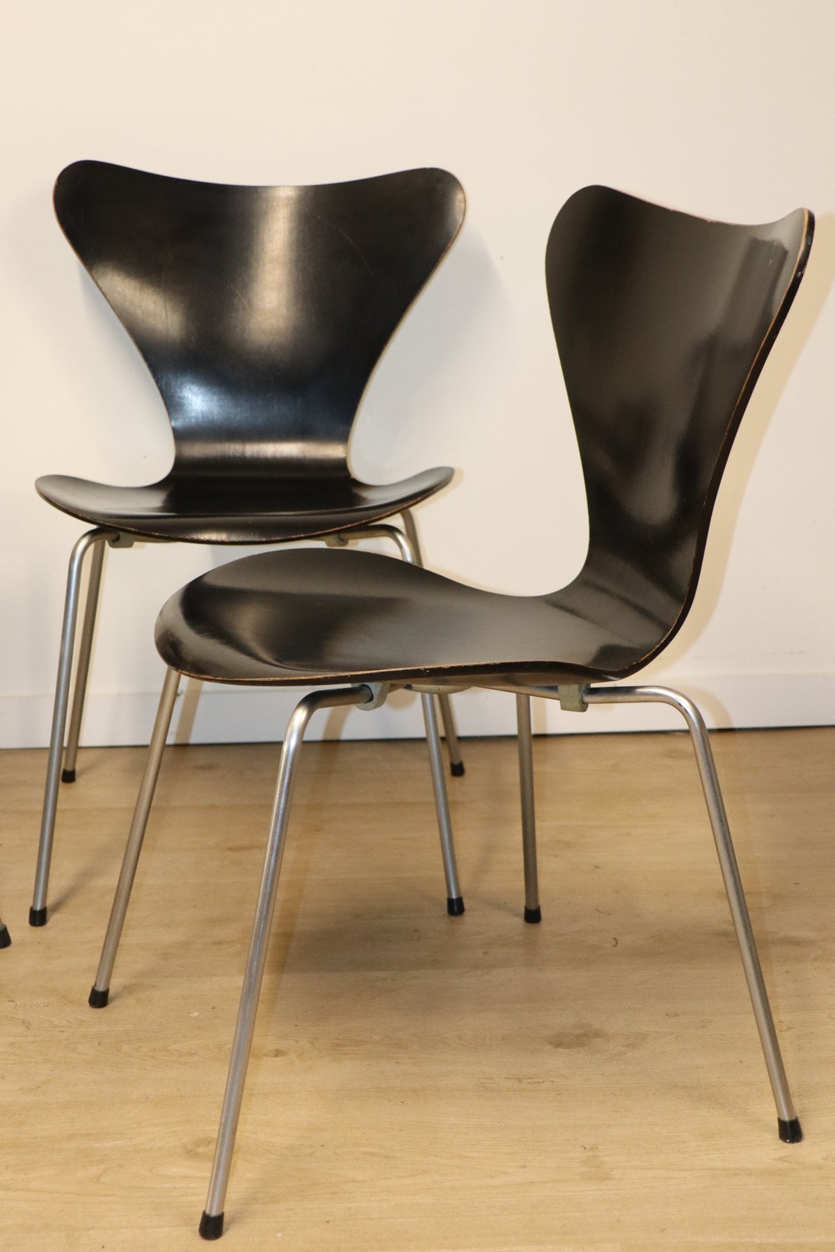 Chaises Série 7 Arne Jacobsen édition Fritz Hansen, 1965
