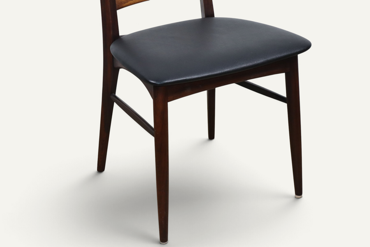 Chaise scandinave « Lis » de Niels Koefoed en palissandre – Années 1960