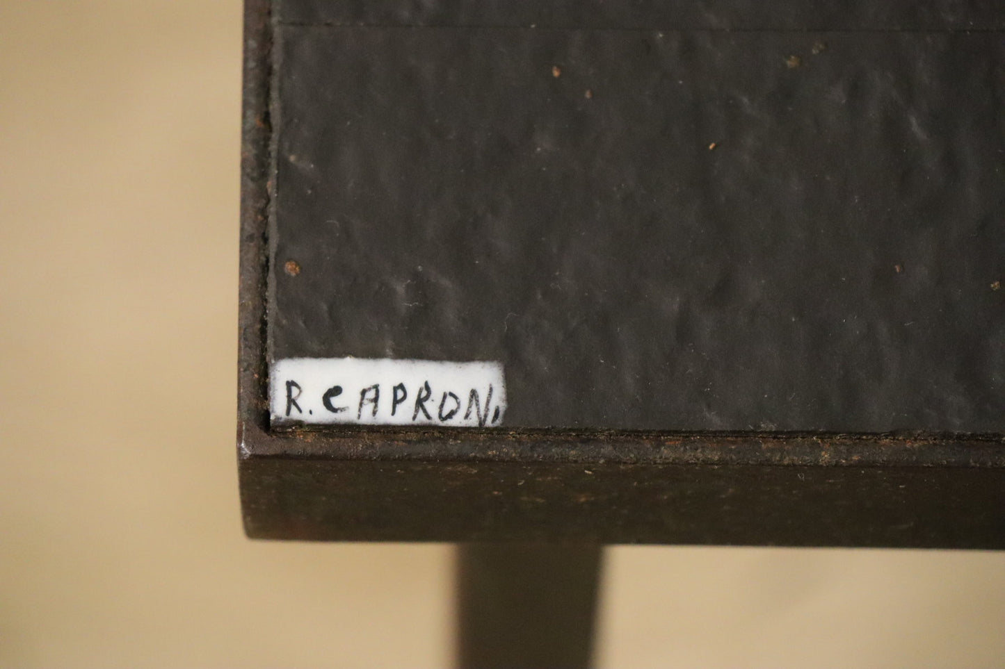 Table basse en céramique de Roger Capron, 1960