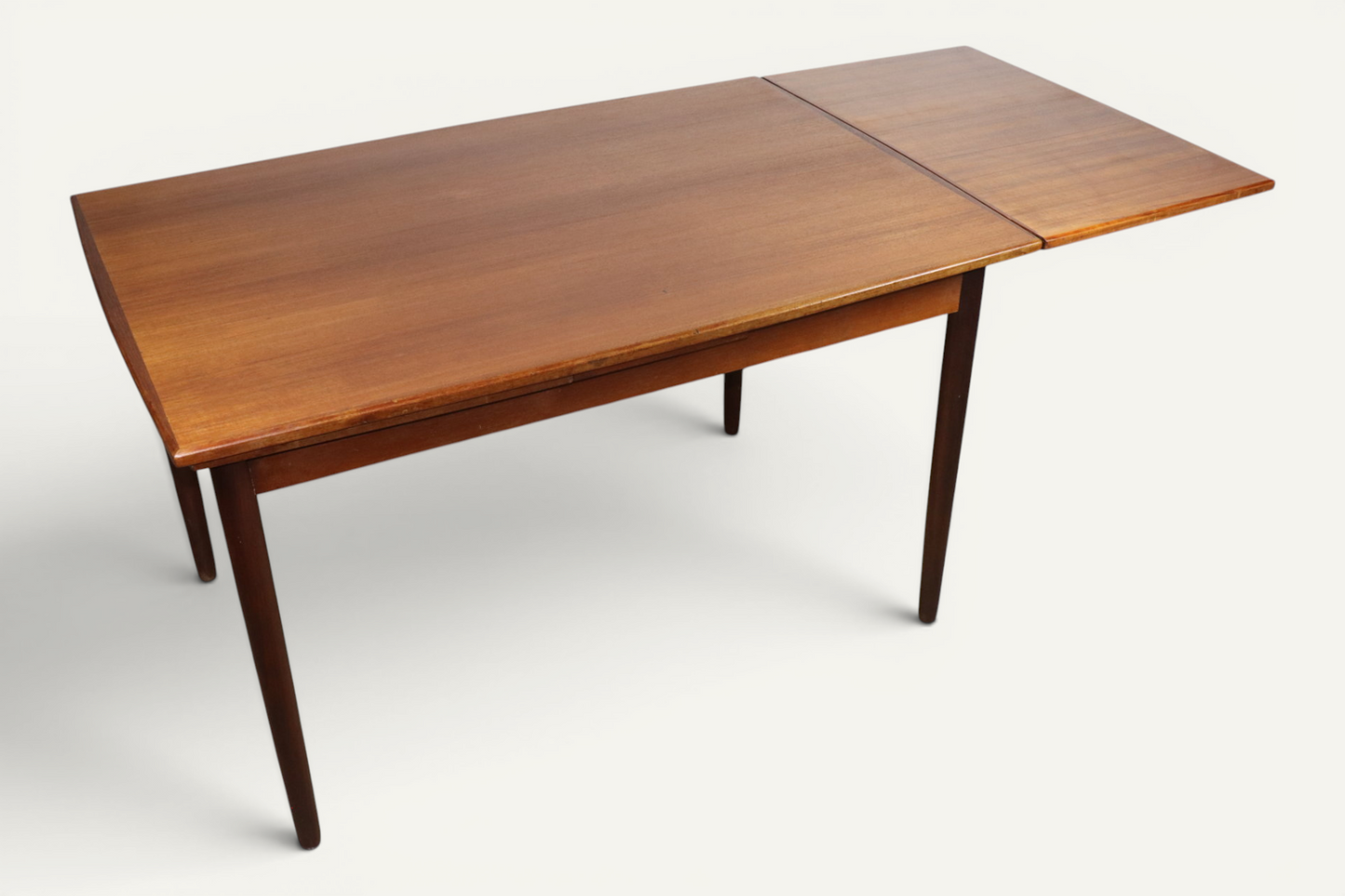 Table de repas extensible en teck scandinave - Années 60