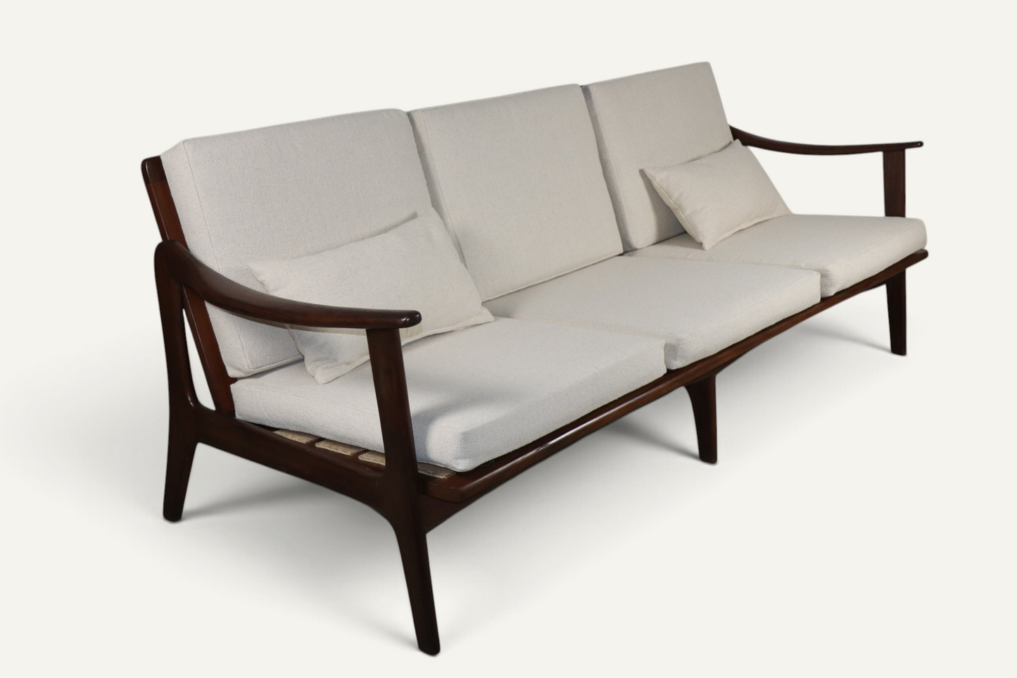 Canapé scandinave 3 places en teck – Années 1960