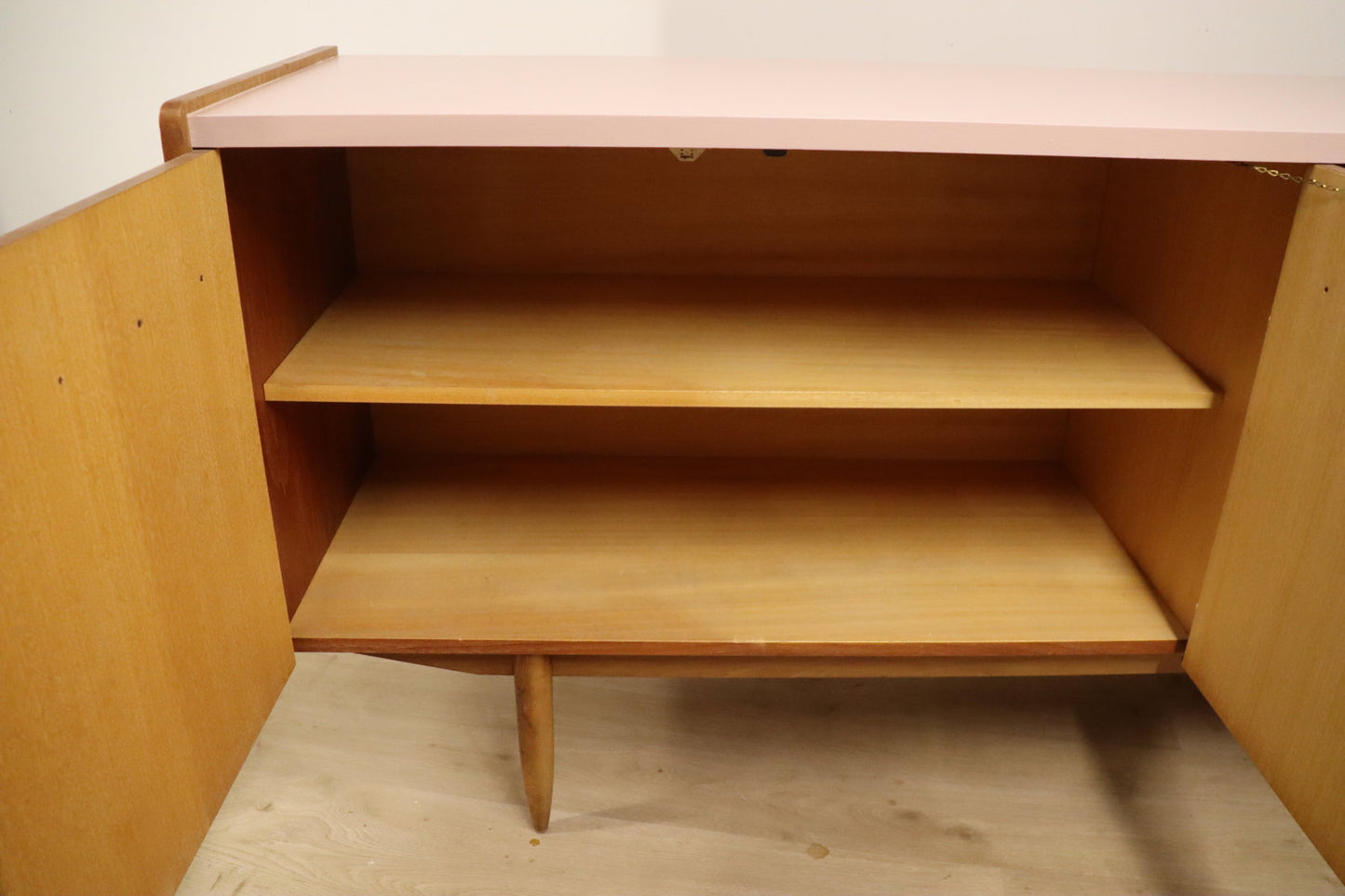 Enfilade vintage en teck années 60