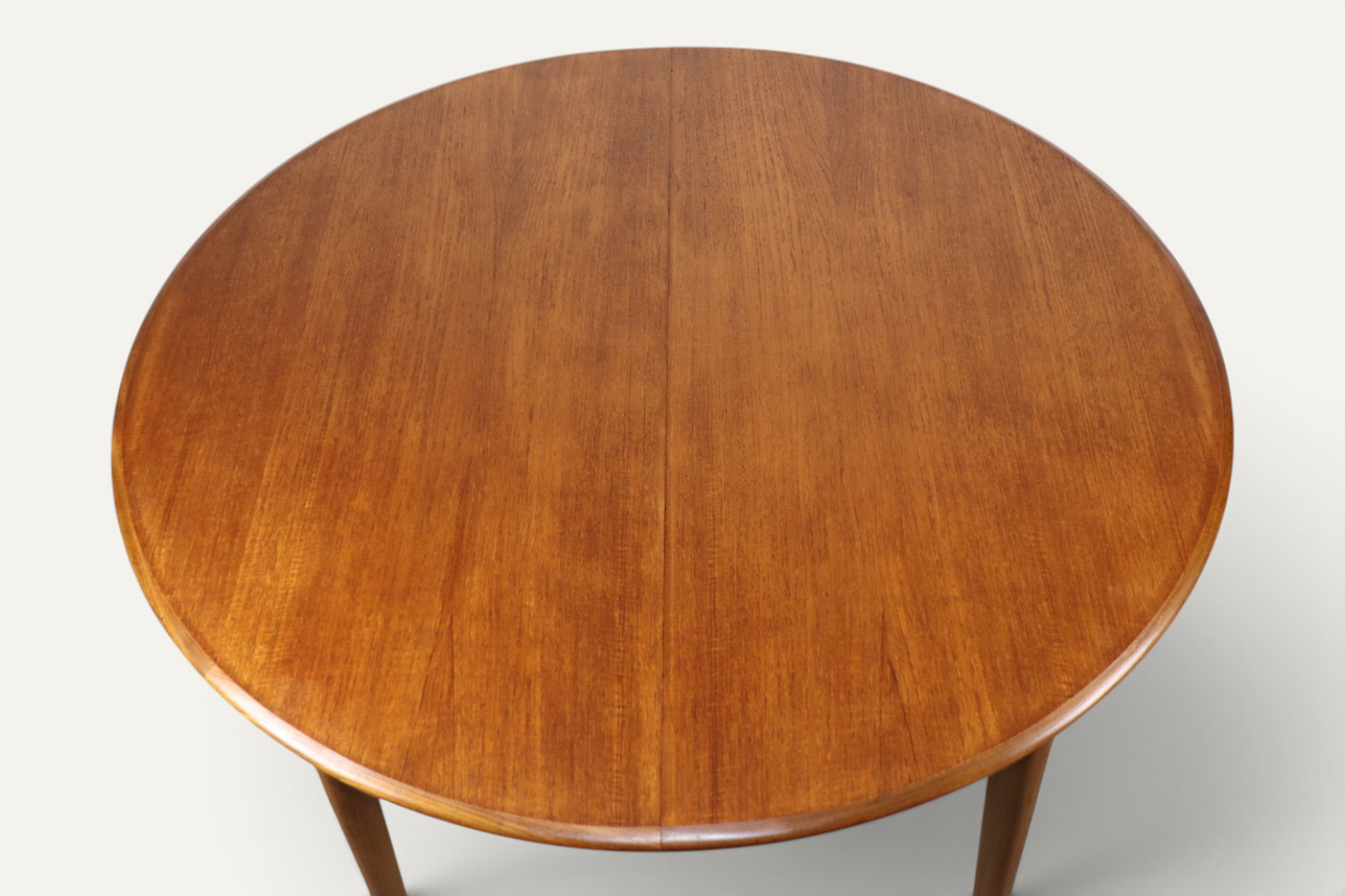 Table de repas extensible scandinave en teck - Années 1960