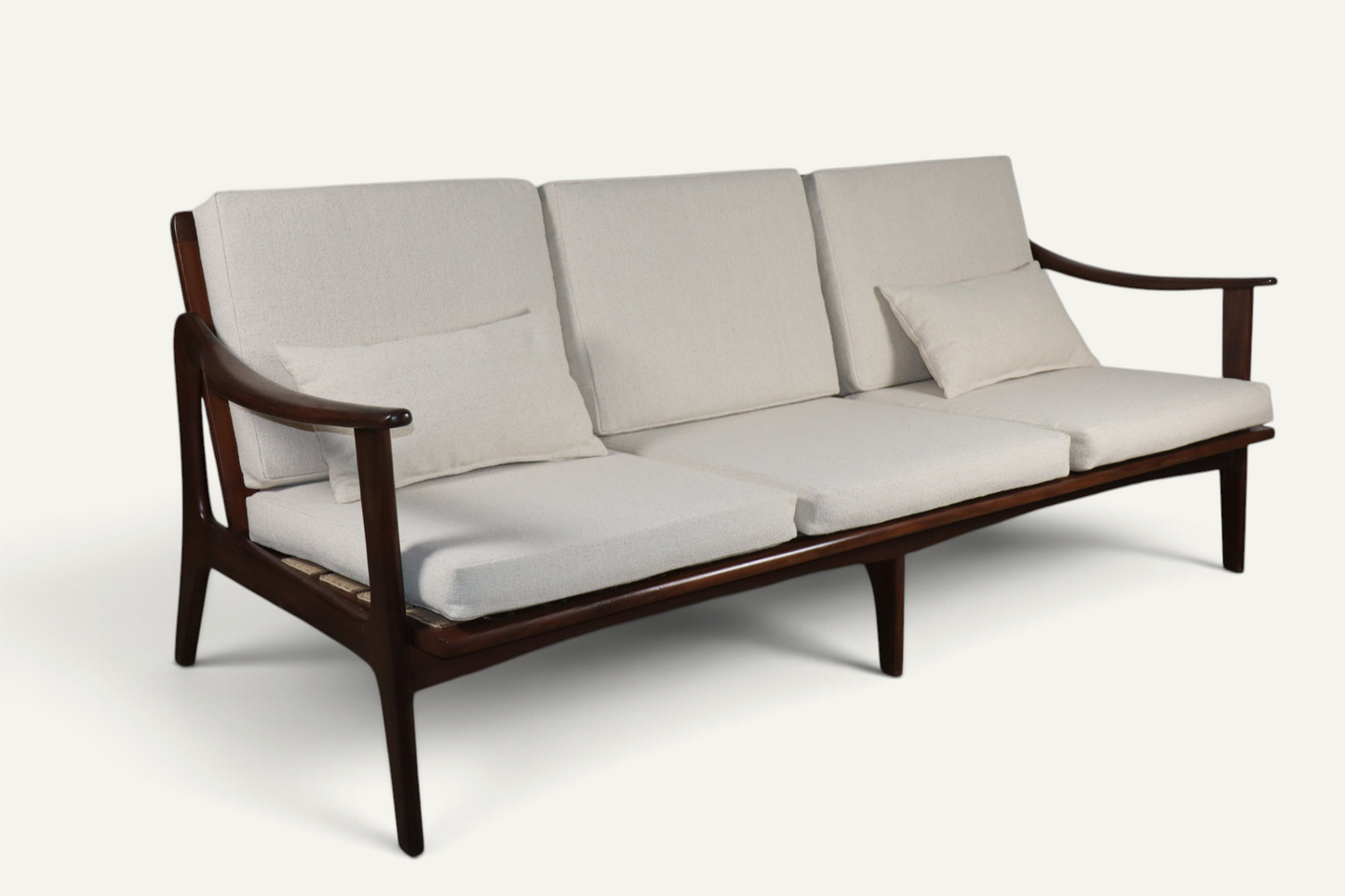 Canapé scandinave 3 places en teck – Années 1960