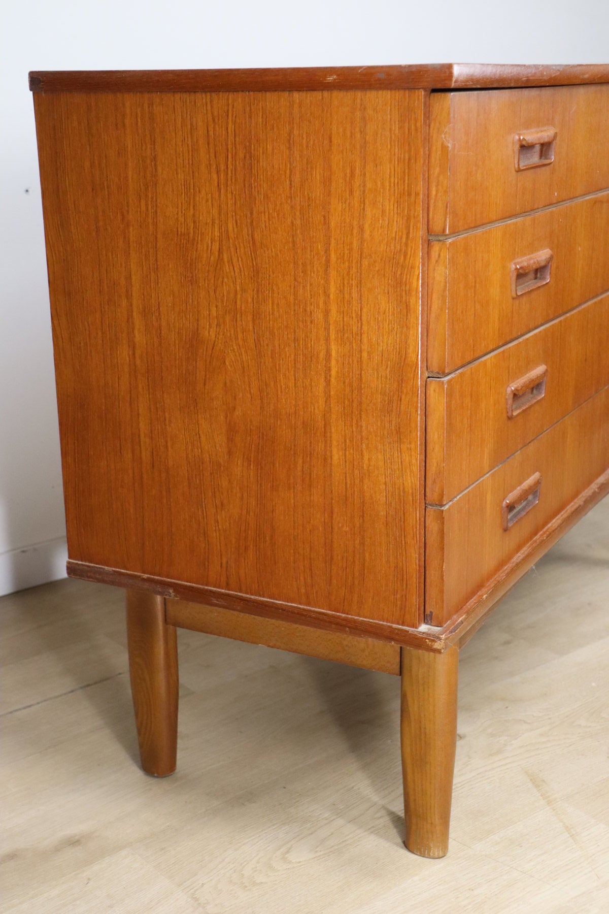 Commode scandinave en teck, 1960