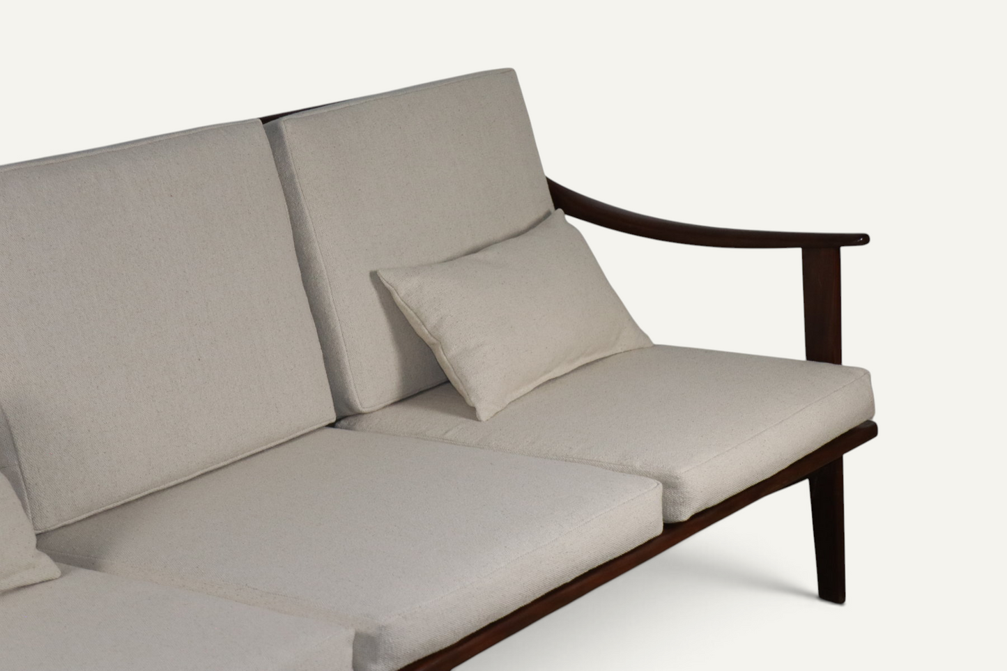 Canapé scandinave 3 places en teck – Années 1960