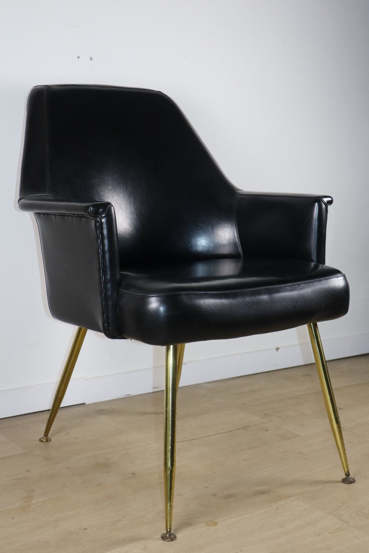 Fauteuil vintage Carlo Pagani pour Arflex, années 50
