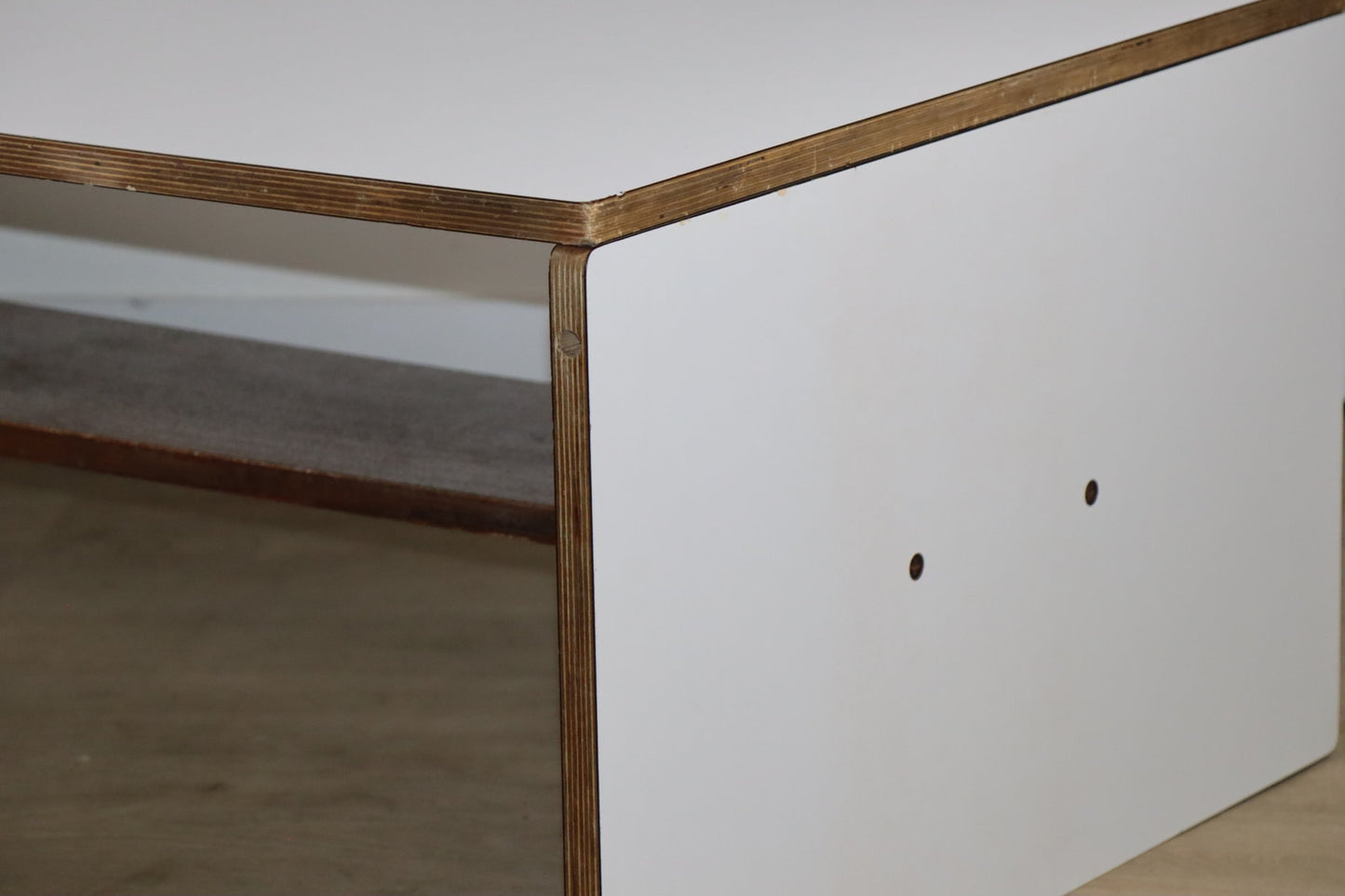 Table basse évolutive Pierre Guariche – La Plagne – Années 70