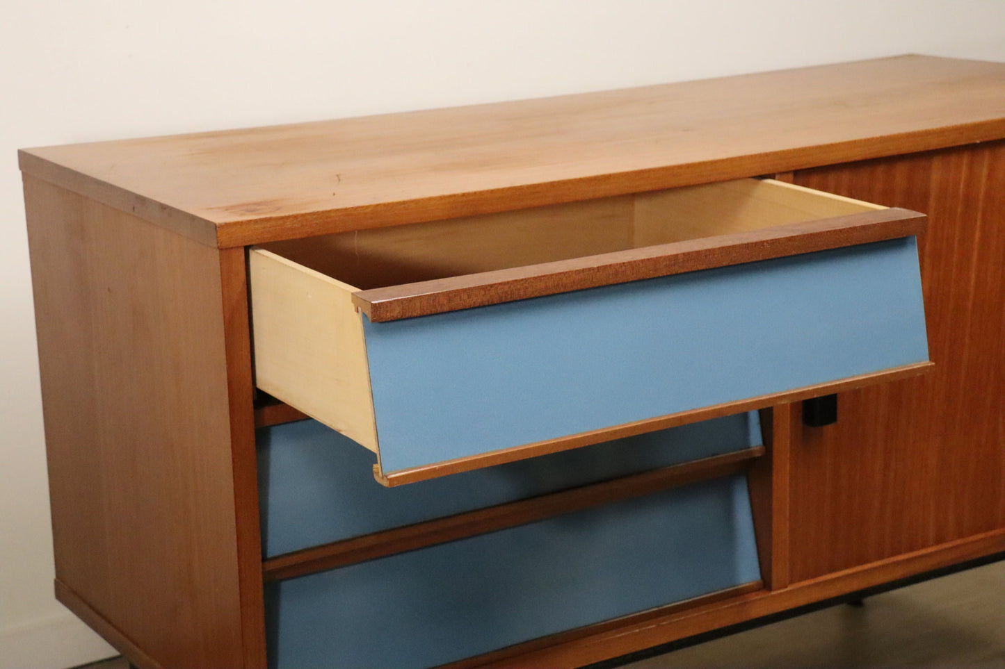 Vintage modernist teak sideboard – 1960