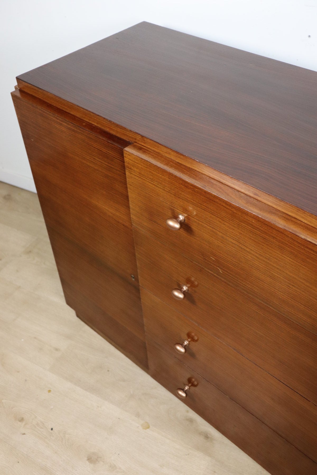 Enfilade Art Déco en palissandre – Années 40/50