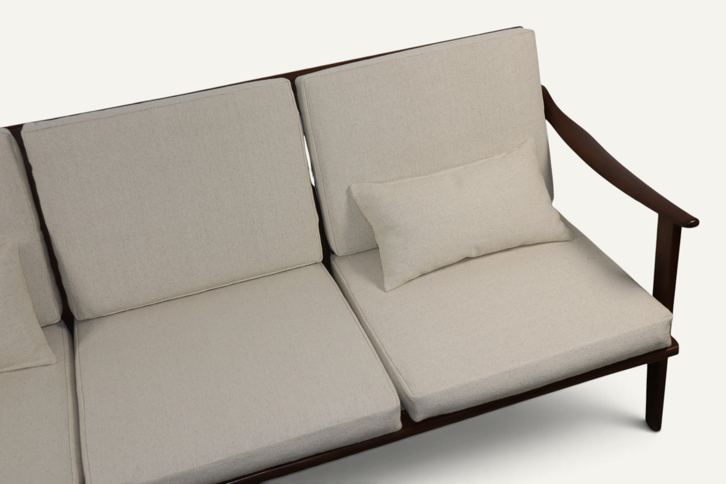Canapé scandinave 3 places en teck – Années 1960
