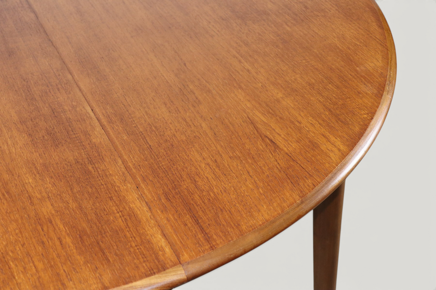Table de repas extensible scandinave en teck - Années 1960