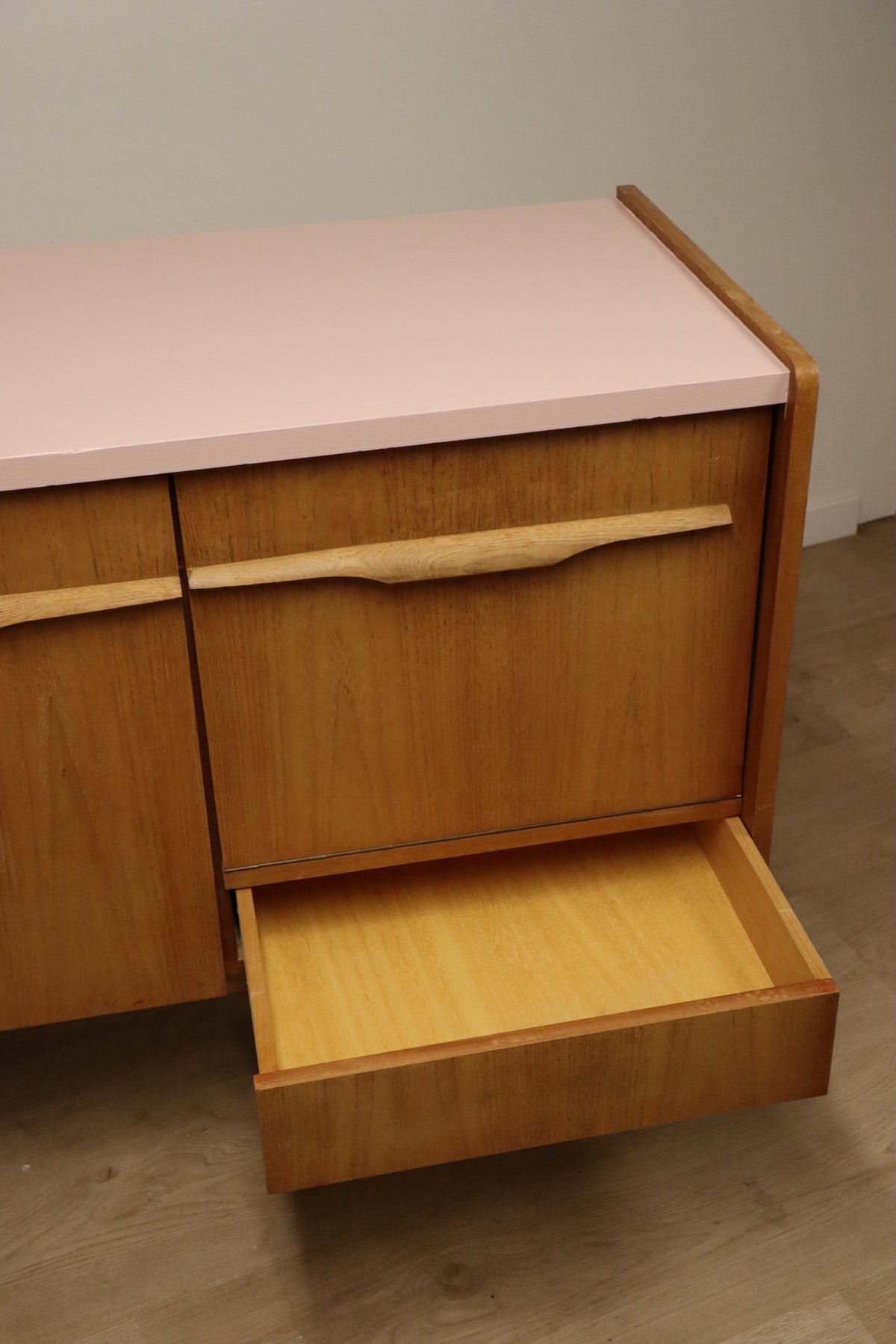 Enfilade vintage en teck années 60