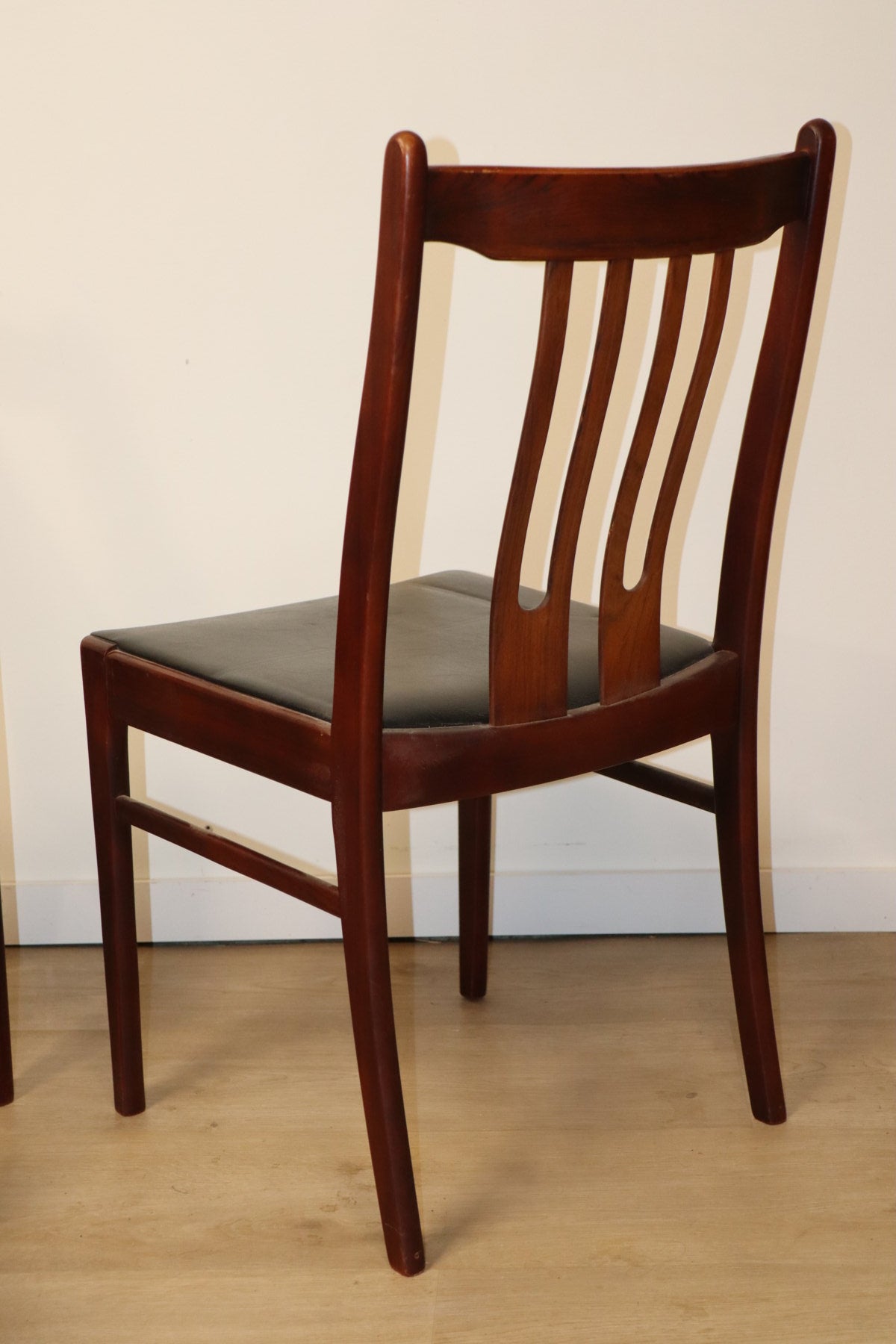 Série de 6 chaises scandinave en palissandre, 1960