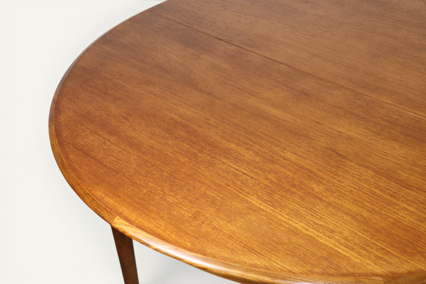 Table de repas extensible scandinave en teck - Années 1960