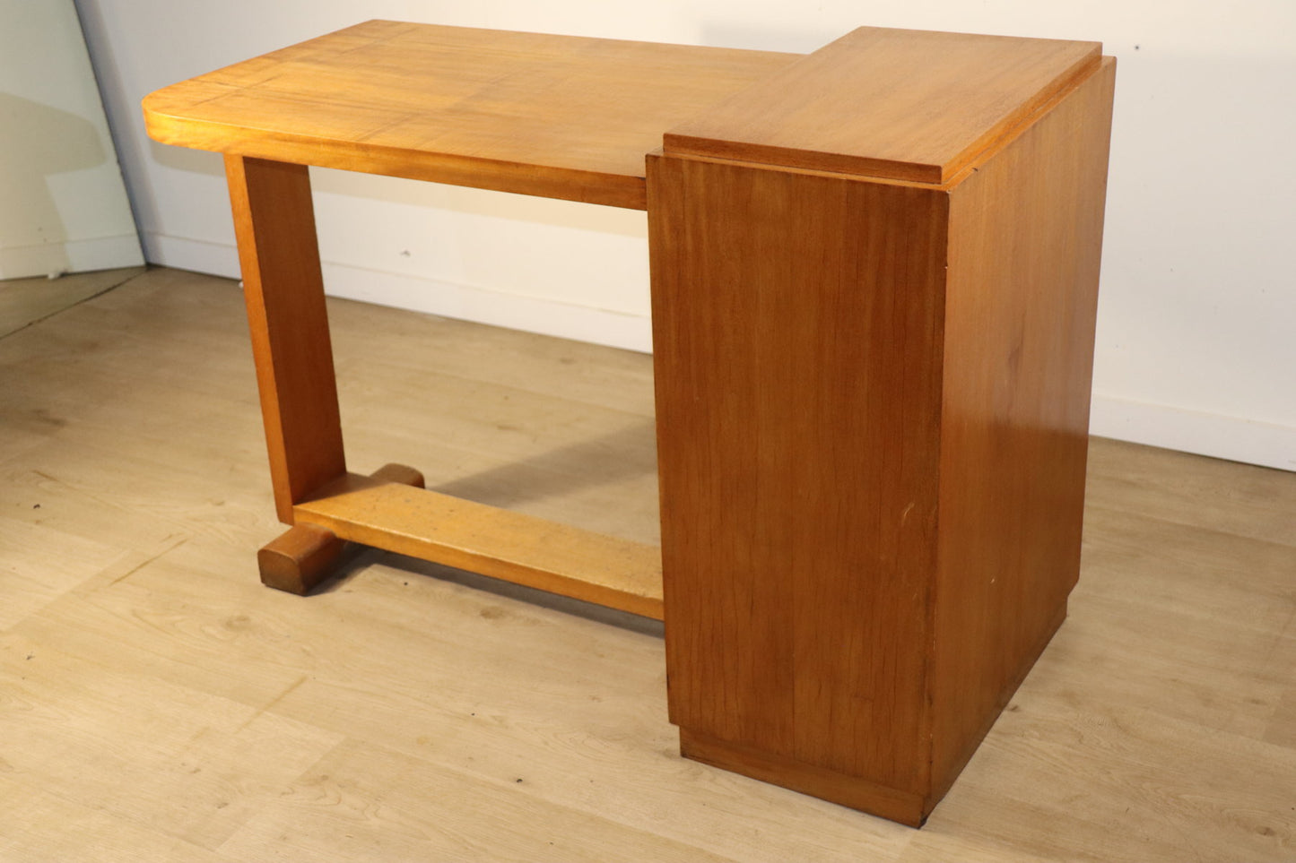 Bureau de style Art Déco en bois, 1940