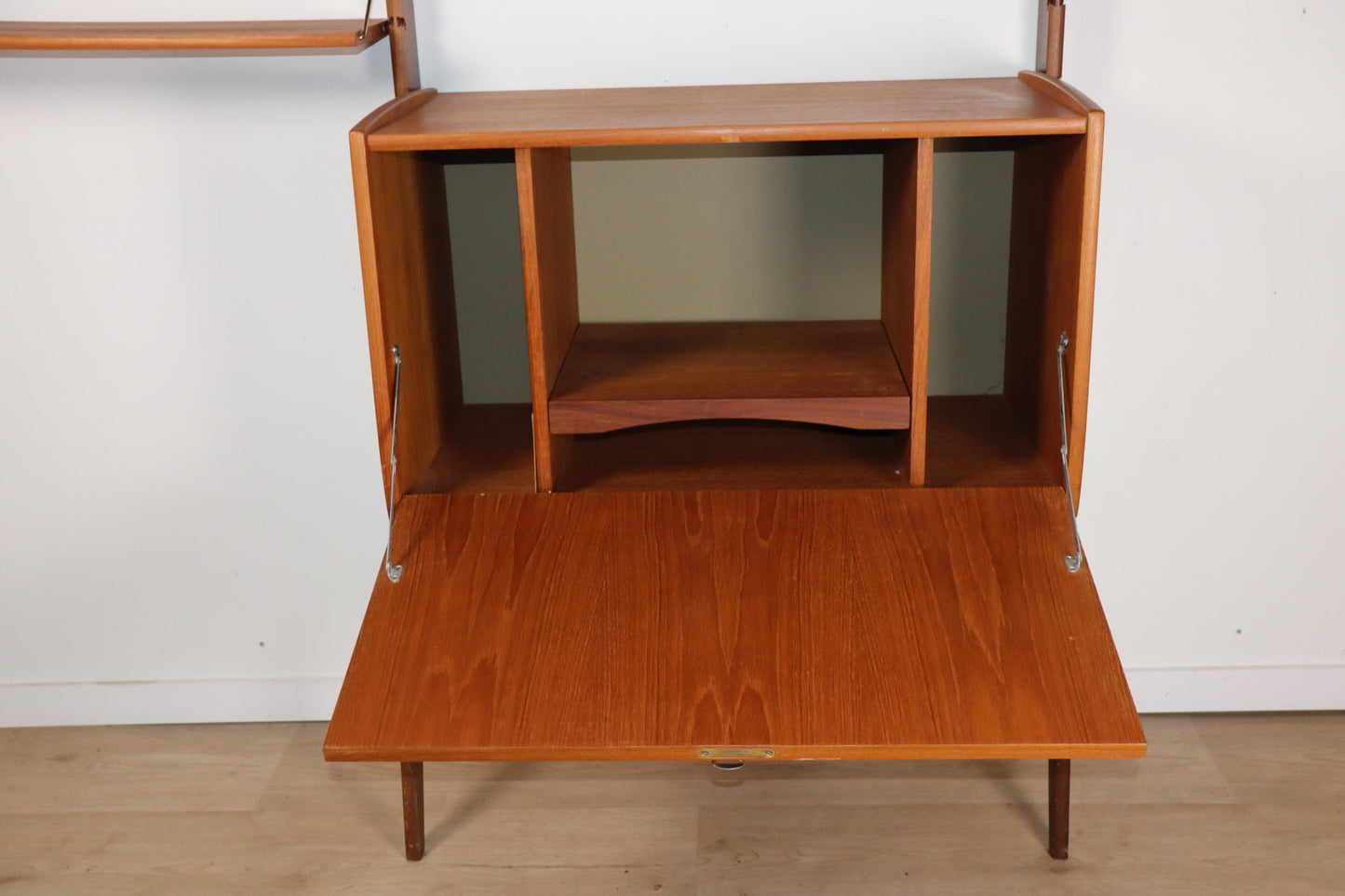 Bibliothèque murale modulable scandinave – Blindheim Møbelfabrik – 1960