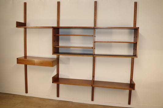 Unité murale modulable édition Minvielle par A.R.P – 1960