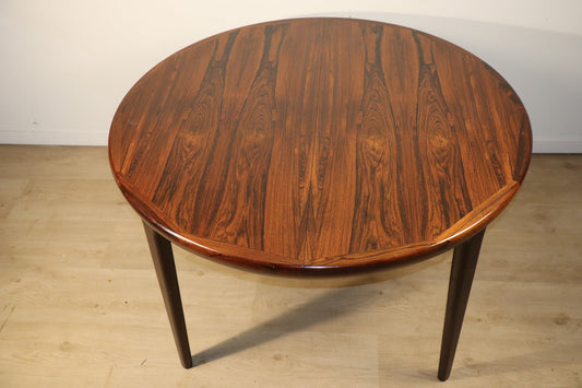 Table de repas extensible scandinave VV Mobler en palissandre, 1960