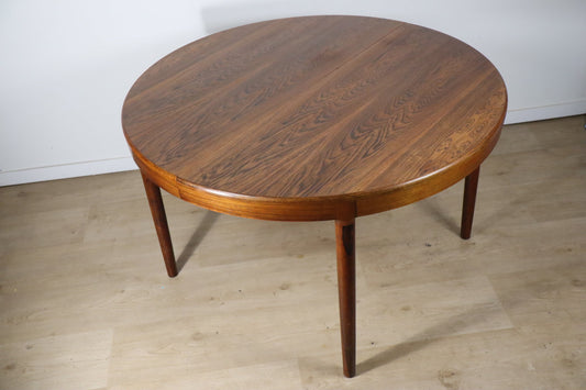 Table extensible Danoise par Harry Ostergaard en palissandre, 1960