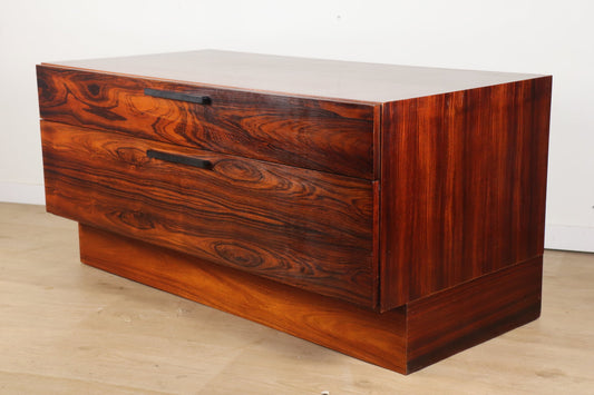 Enfilade basse scandinave en palissandre – Ib Kofod Larsen – Danemark 1960