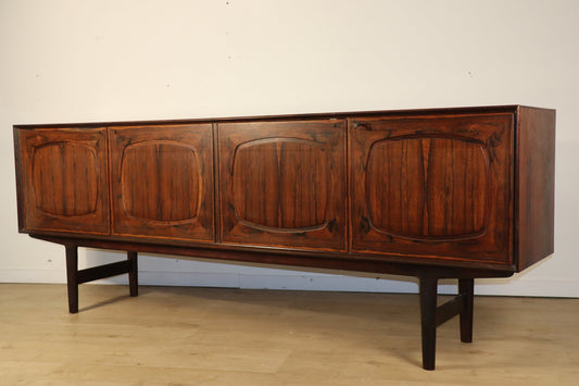 Enfilade scandinave en palissandre par Fredrik Kayser, 1960