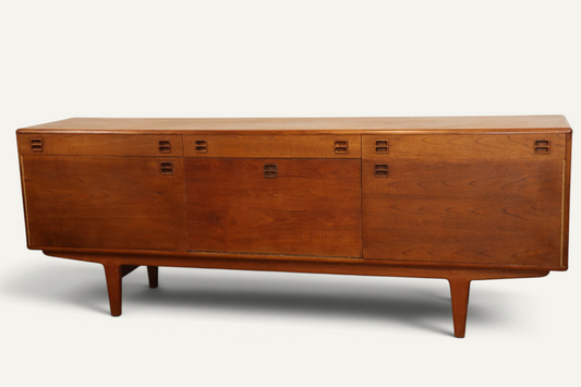 Enfilade scandinave en teck – années 1960