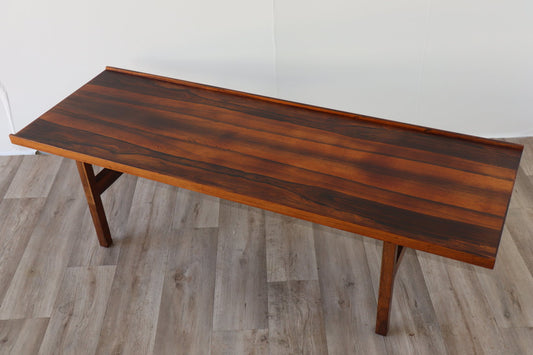 Table basse scandinave Danemark en palissandre, 1960