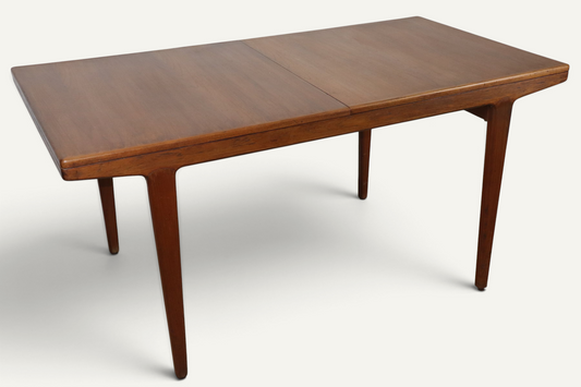 Table de repas extensible danoise en teck – années 1960