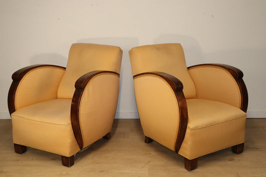 Paire de fauteuils Art Déco – années 1930/40