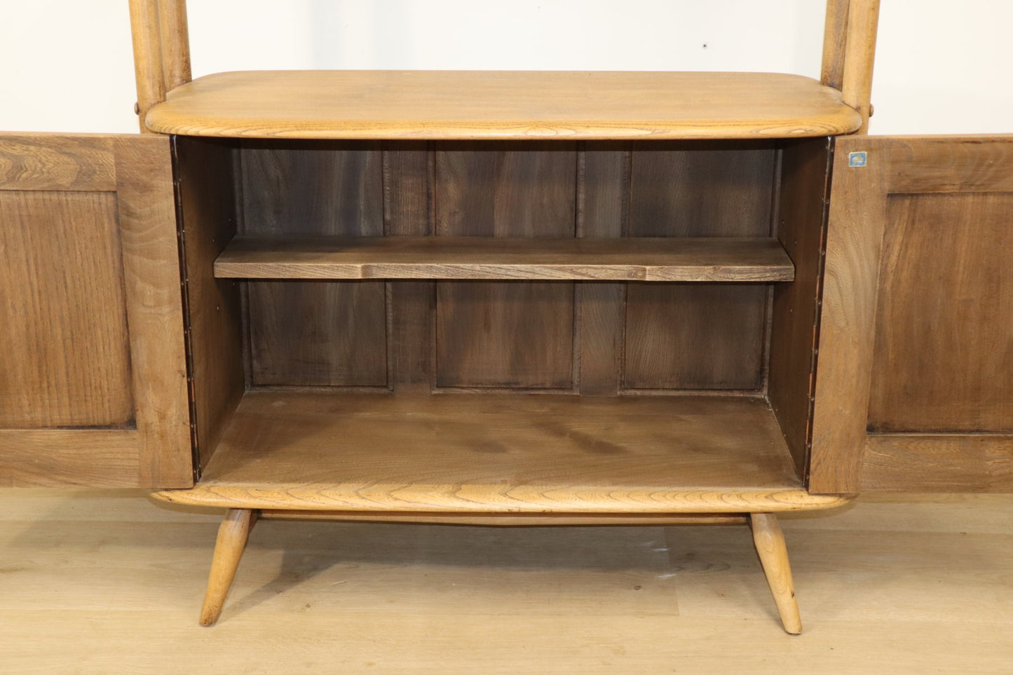 Vintage Ercol bookcase by Lucian Ercolani in wood, 1960s