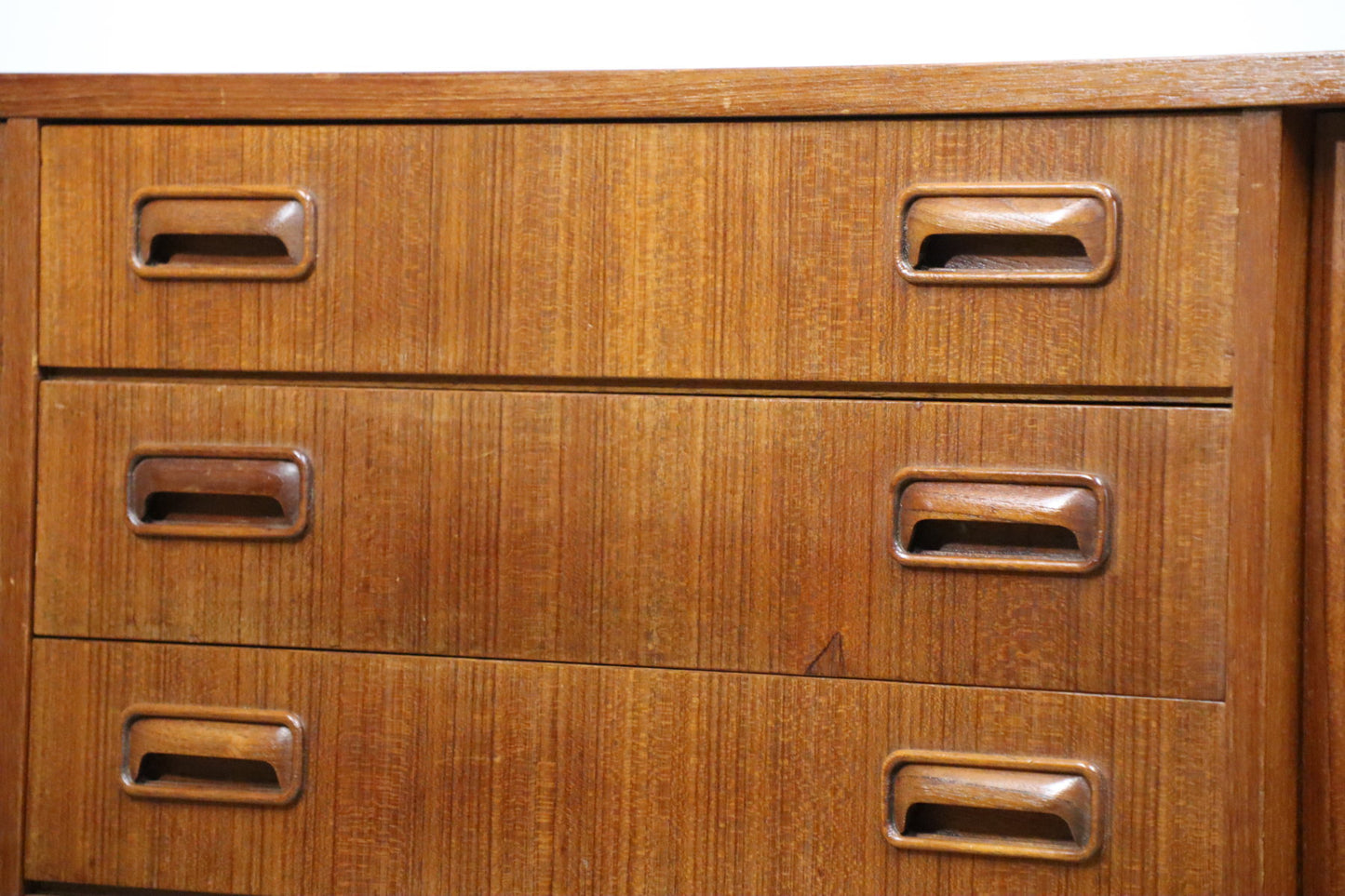 Enfilade en teck scandinave, 1960