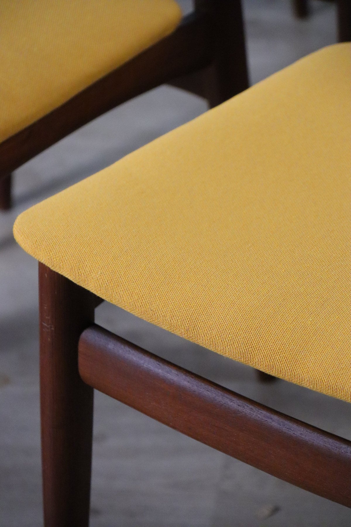 Série de 4 chaises scandinave édition Swiss Teak, 1960