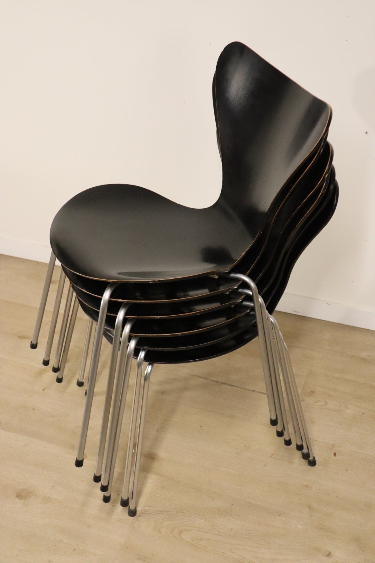 Chaises Série 7 Arne Jacobsen édition Fritz Hansen, 1965