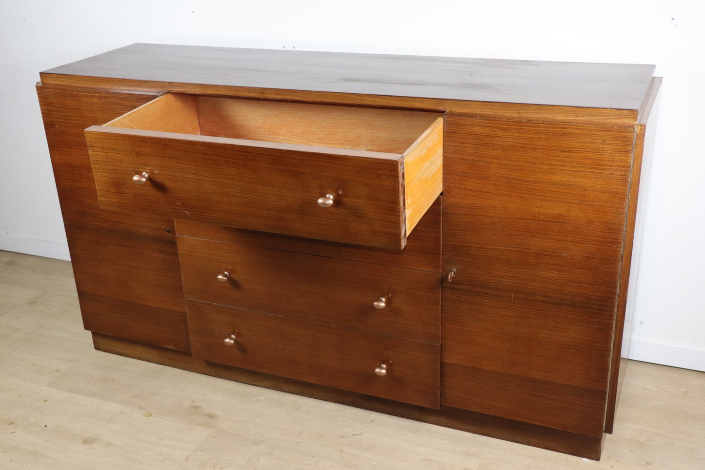 Enfilade Art Déco en palissandre – Années 40/50