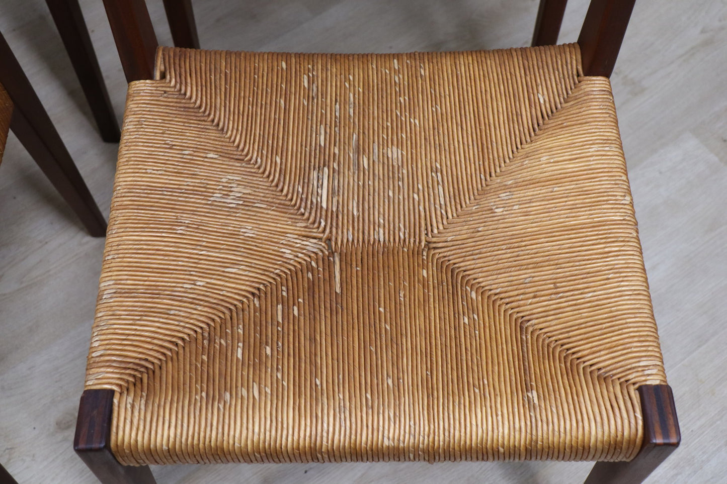Série de 4 chaises scandinave modèle "Pia" de Poul Cadovius, 1960