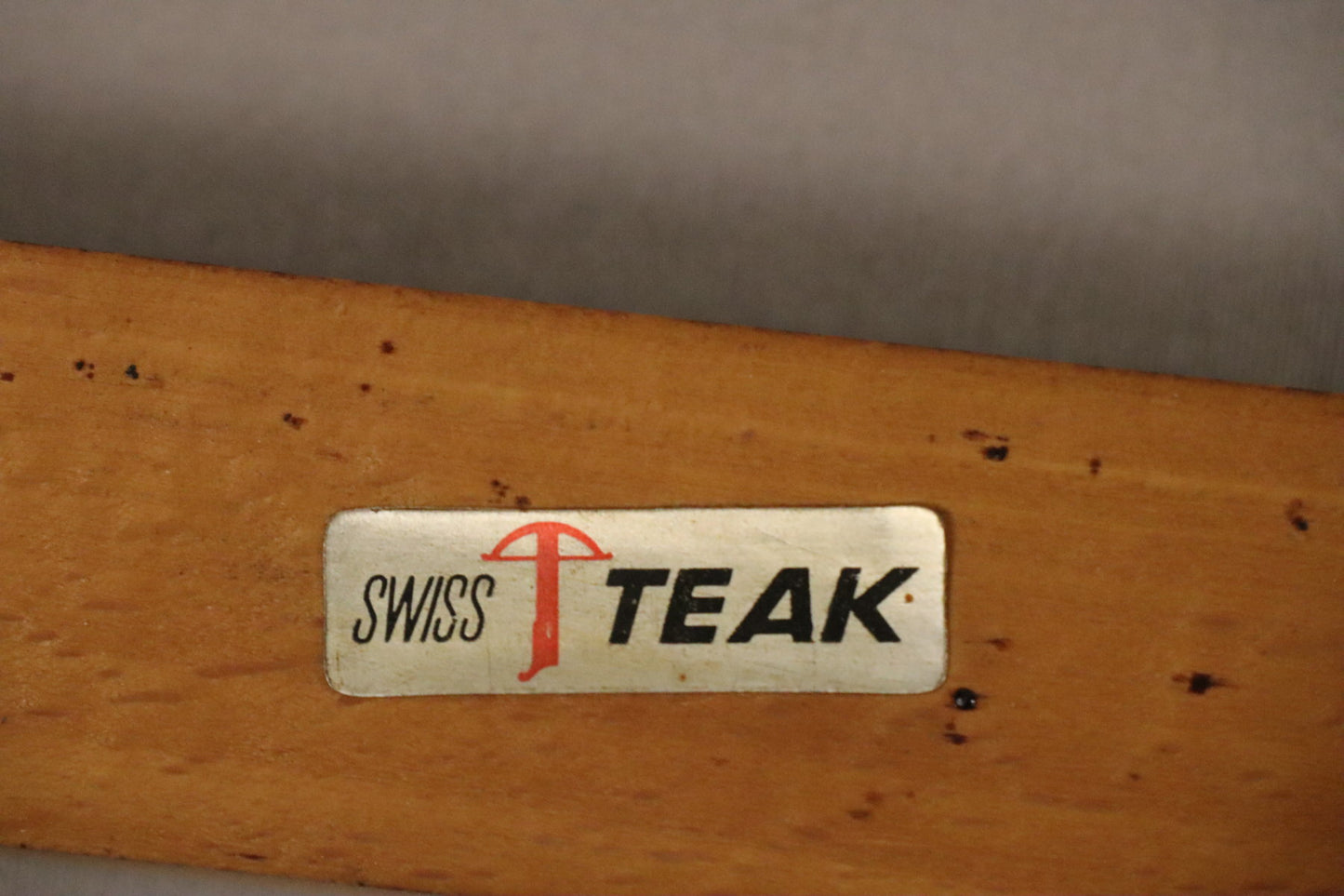 Série de 4 chaises scandinave édition Swiss Teak, 1960