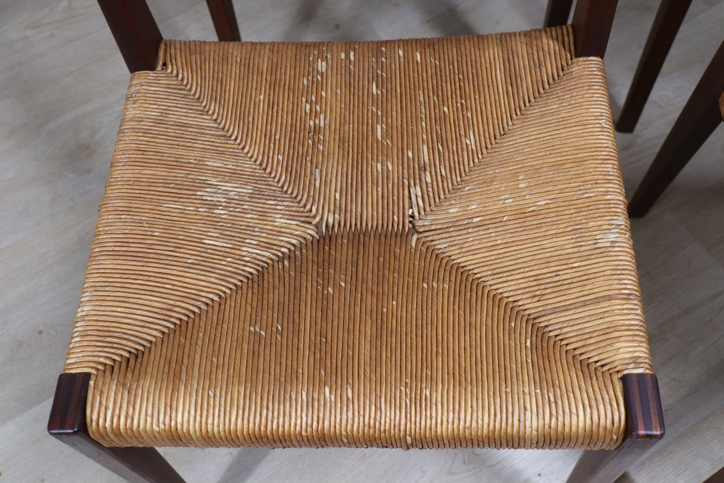 Série de 4 chaises scandinave modèle "Pia" de Poul Cadovius, 1960