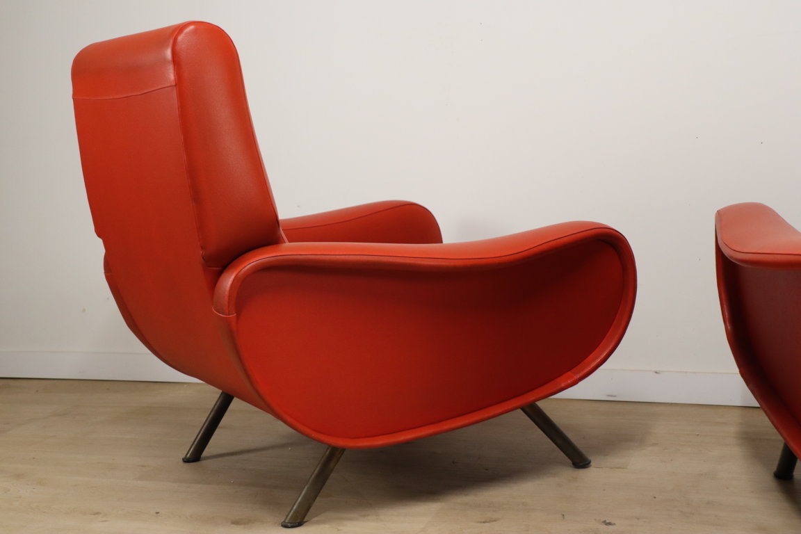 Paire de fauteuils « Lady » par Marco Zanuso édition Arflex, 1950