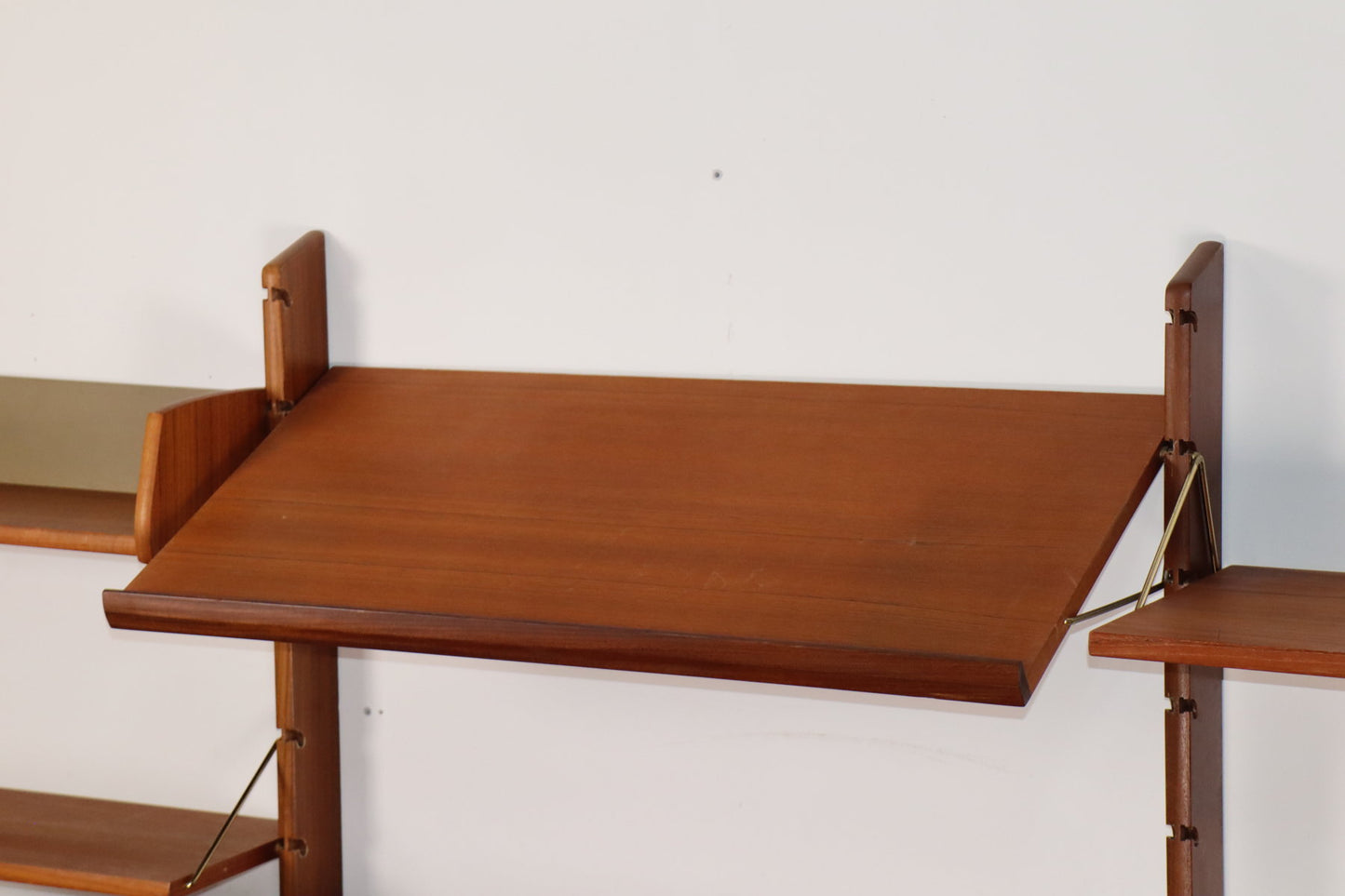 Bibliothèque murale modulable scandinave – Blindheim Møbelfabrik – 1960