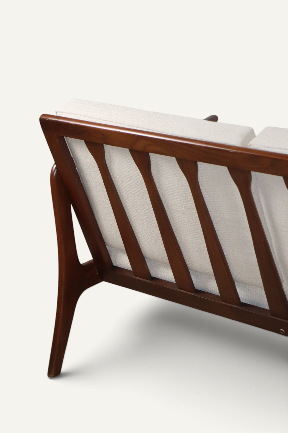 Canapé scandinave 3 places en teck – Années 1960