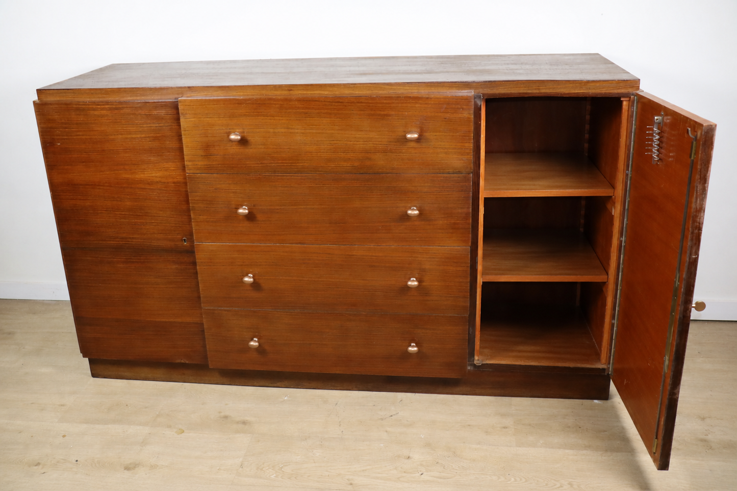 Enfilade Art Déco en palissandre – Années 40/50