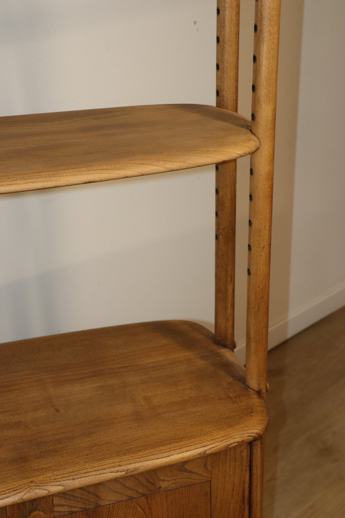 Vintage Ercol bookcase by Lucian Ercolani in wood, 1960s