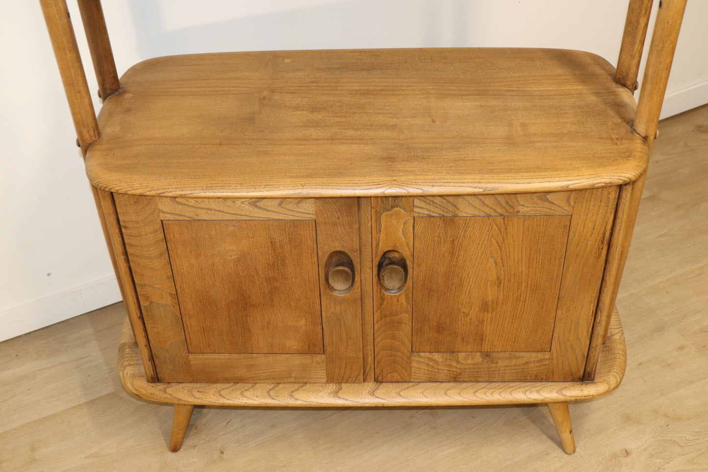 Vintage Ercol bookcase by Lucian Ercolani in wood, 1960s